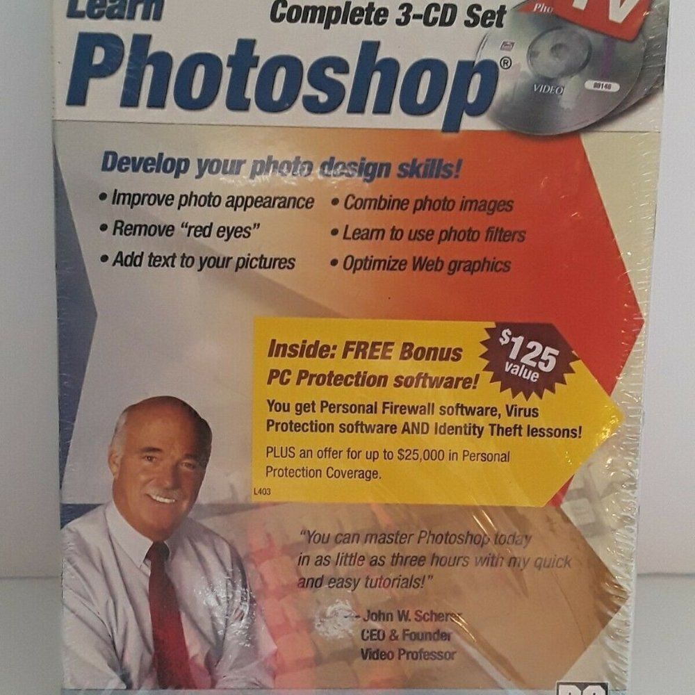 Learn Photoshop Software Video Professor 3 Disc PC - Picture 2 of 8